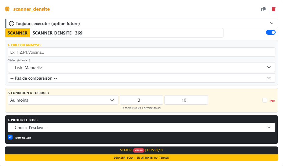 Interface scanner